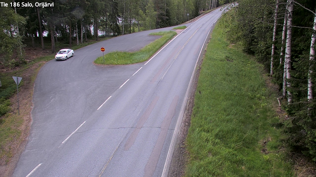 Weather Camera Image Väg 186 Salo, Orijärvi, Salo, Varsinais-Suomi