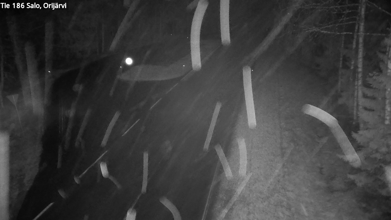 Weather Camera Image Väg 186 Salo, Orijärvi, Salo, Varsinais-Suomi