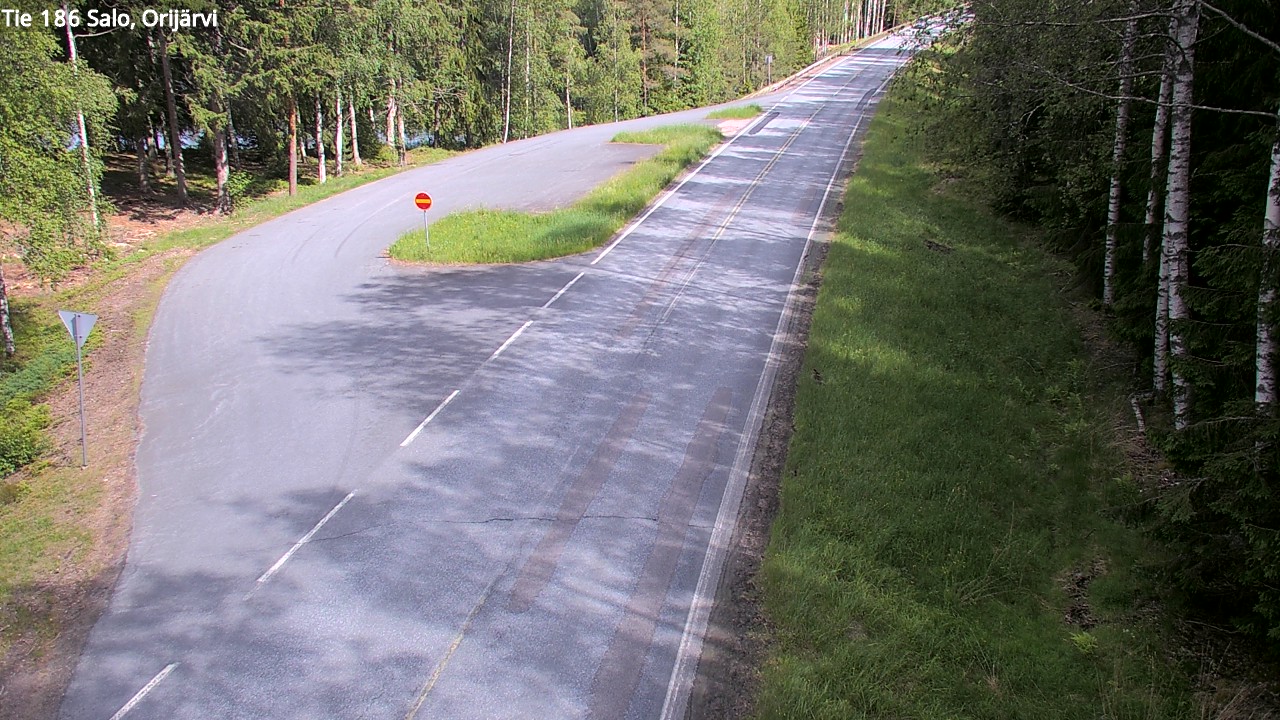 Kelikamerat Kuva Tie 186 Salo, Orijärvi, Salo, Varsinais-Suomi