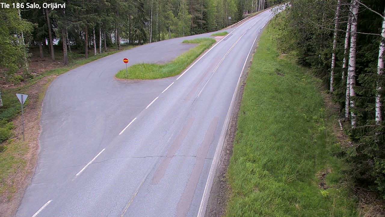 Weather Camera Image Väg 186 Salo, Orijärvi, Salo, Varsinais-Suomi