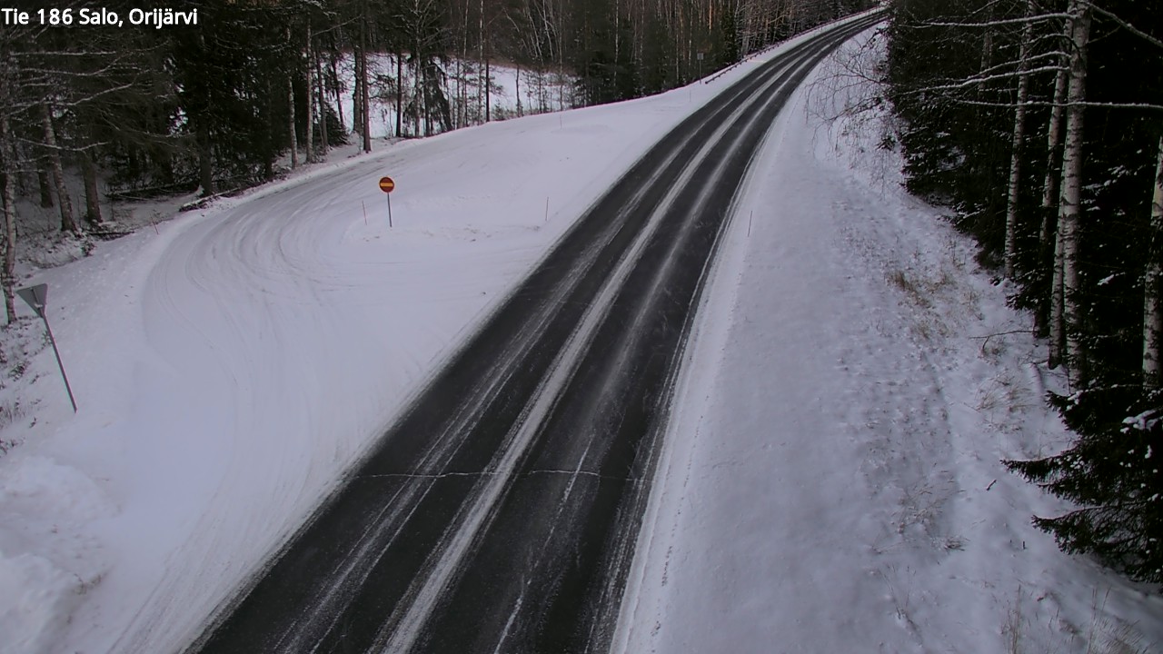Kelikamerat Kuva Tie 186 Salo, Orijärvi, Salo, Varsinais-Suomi