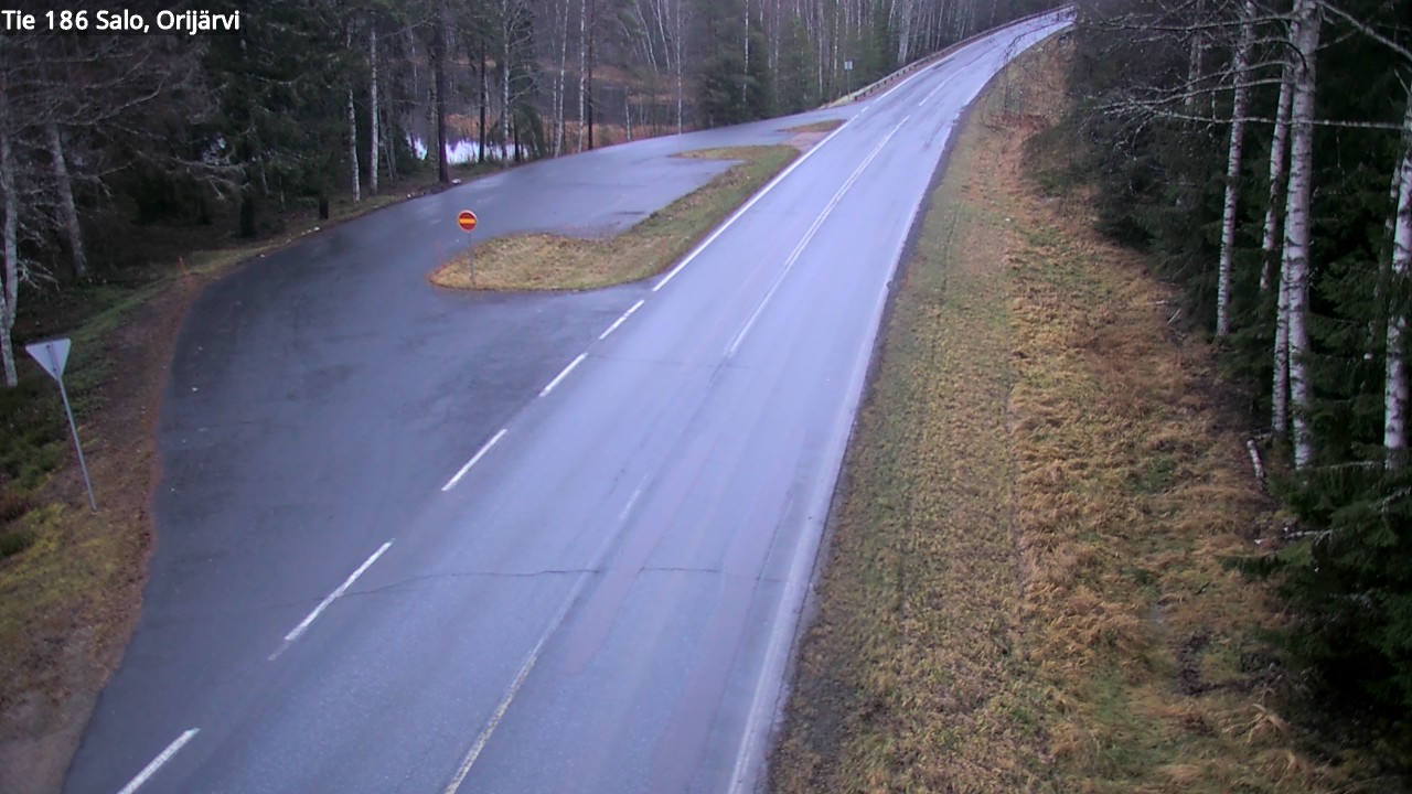 Weather Camera Image Väg 186 Salo, Orijärvi, Salo, Varsinais-Suomi
