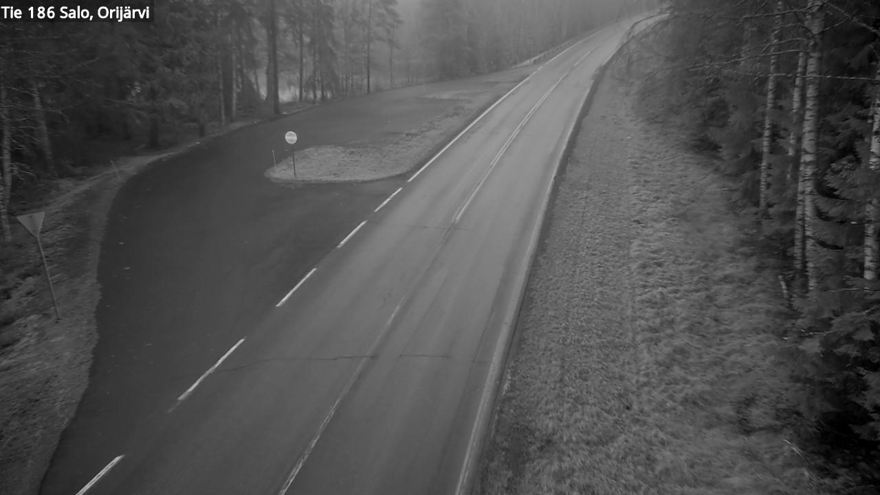 Weather Camera Image Väg 186 Salo, Orijärvi, Salo, Varsinais-Suomi
