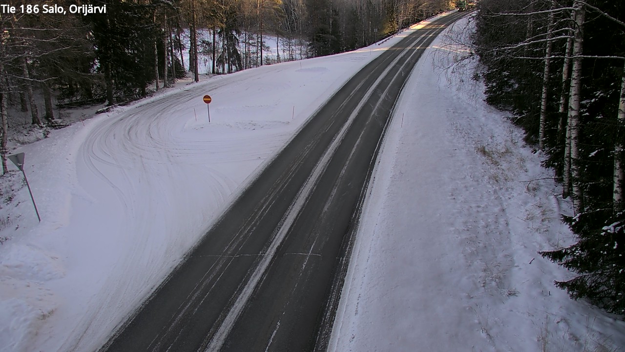 Kelikamerat Kuva Tie 186 Salo, Orijärvi, Salo, Varsinais-Suomi