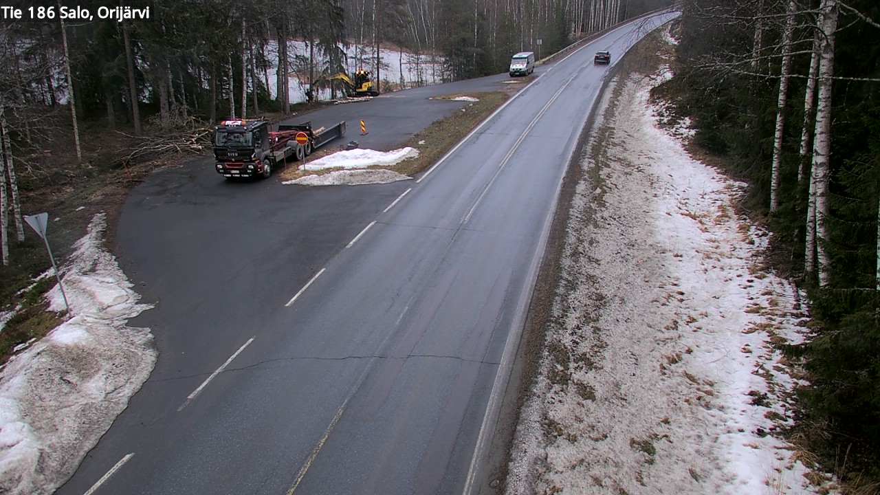 Kelikamerat Kuva Tie 186 Salo, Orijärvi, Salo, Varsinais-Suomi