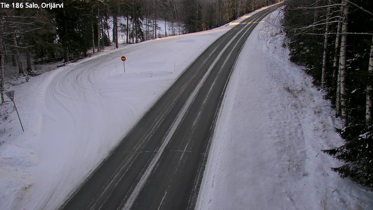 Kelikamerat Kuva Tie 186 Salo, Orijärvi, Salo, Varsinais-Suomi