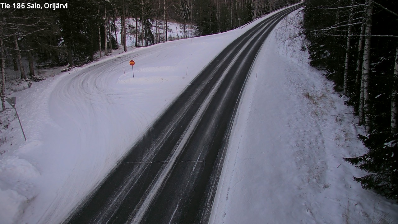 Kelikamerat Kuva Tie 186 Salo, Orijärvi, Salo, Varsinais-Suomi