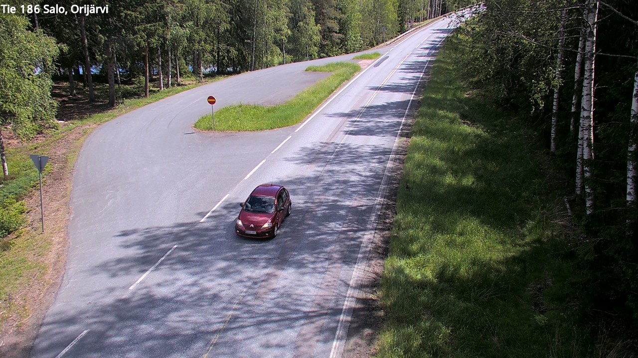Kelikamerat Kuva Tie 186 Salo, Orijärvi, Salo, Varsinais-Suomi