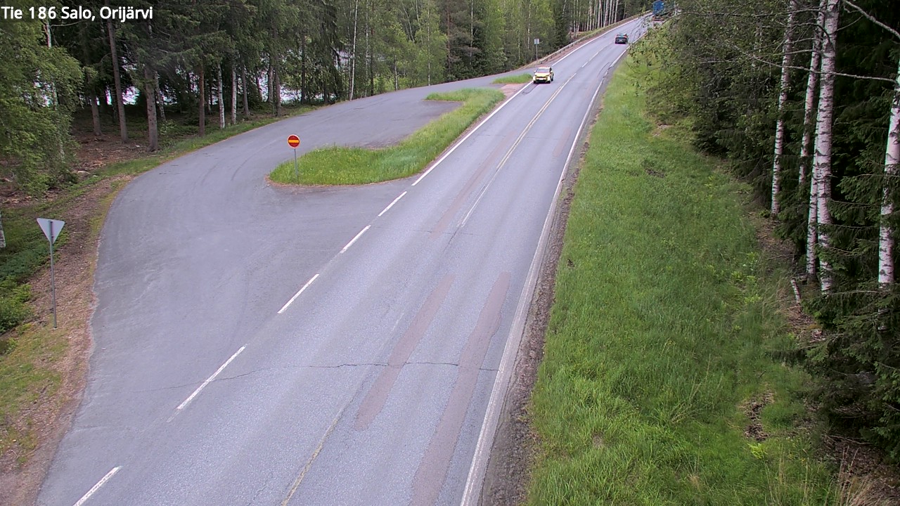 Weather Camera Image Väg 186 Salo, Orijärvi, Salo, Varsinais-Suomi