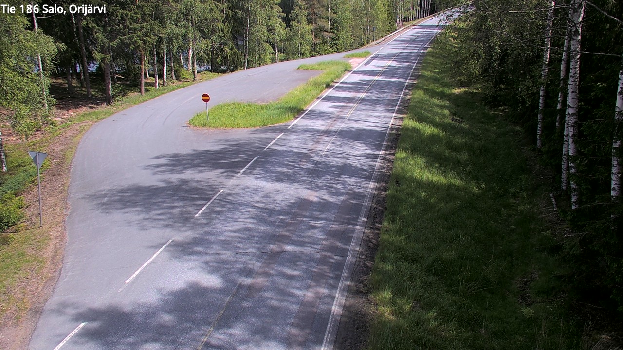Kelikamerat Kuva Tie 186 Salo, Orijärvi, Salo, Varsinais-Suomi