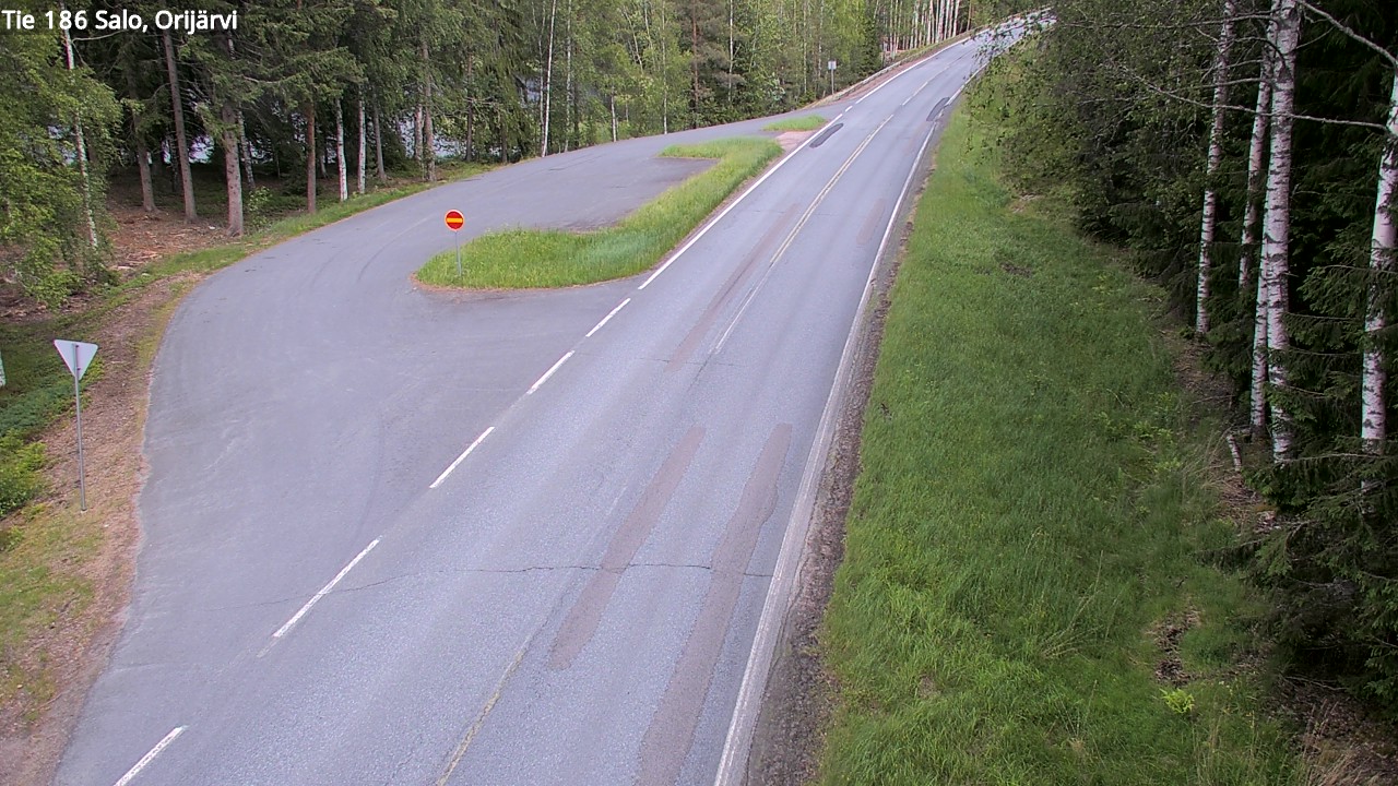 Weather Camera Image Väg 186 Salo, Orijärvi, Salo, Varsinais-Suomi