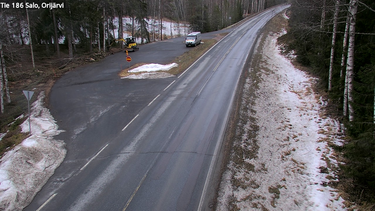 Kelikamerat Kuva Tie 186 Salo, Orijärvi, Salo, Varsinais-Suomi