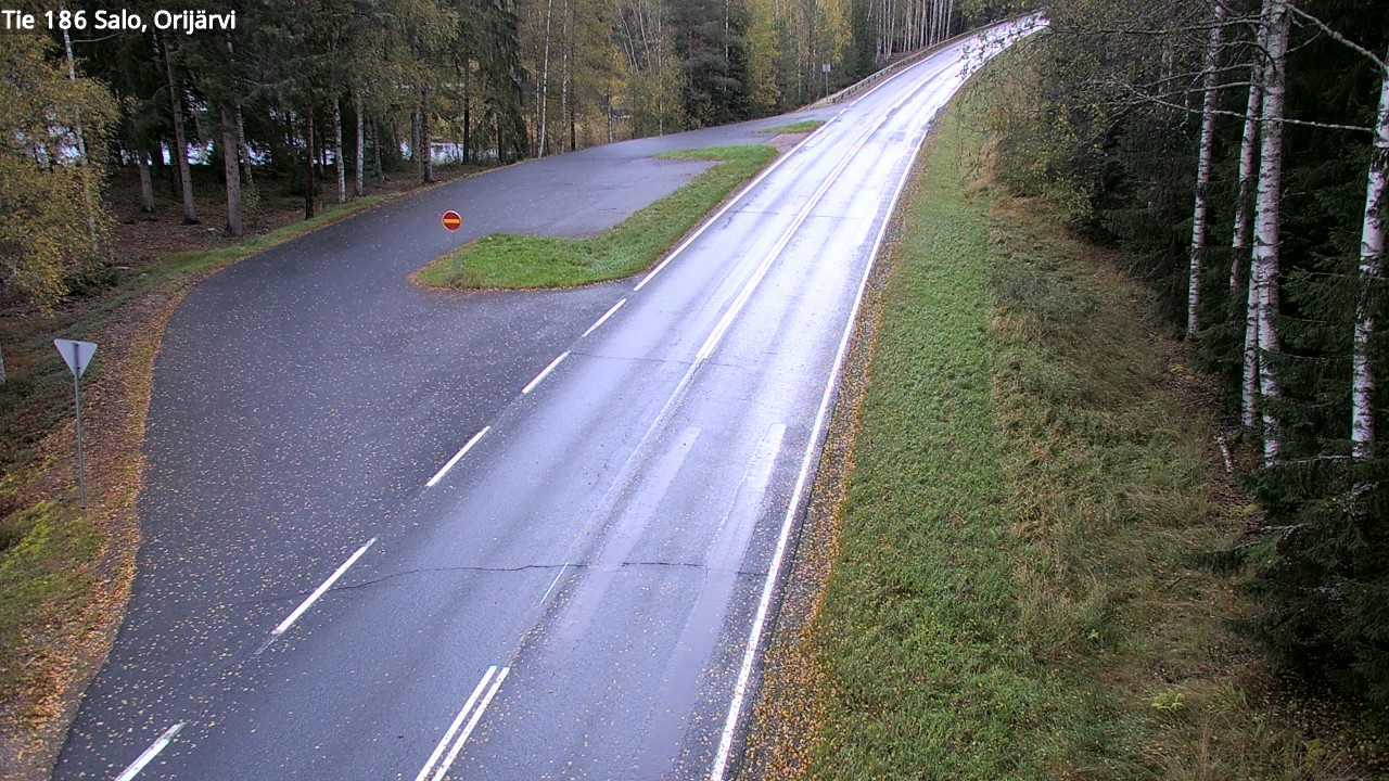 Weather Camera Image Väg 186 Salo, Orijärvi, Salo, Varsinais-Suomi