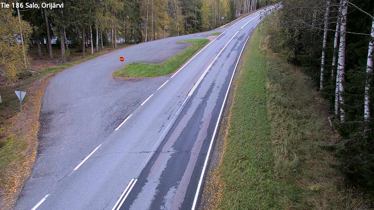 Weather Camera Image Väg 186 Salo, Orijärvi, Salo, Varsinais-Suomi