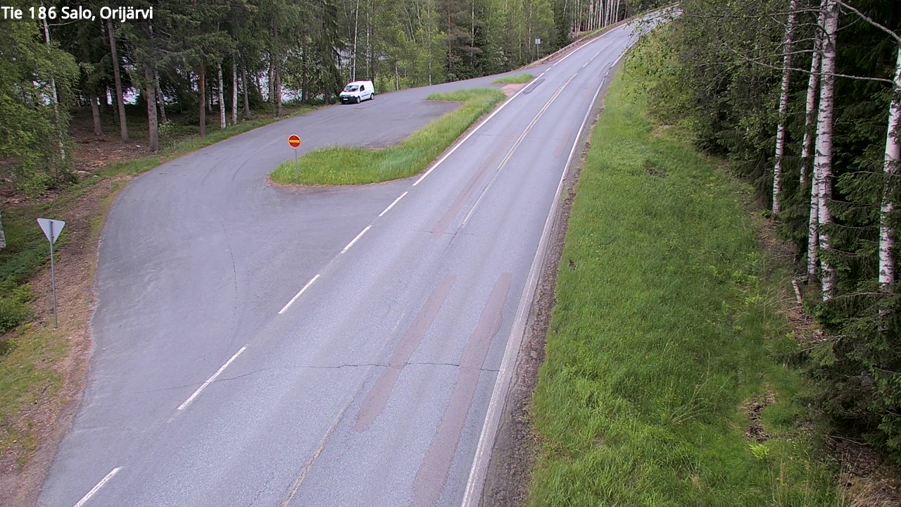 Weather Camera Image Väg 186 Salo, Orijärvi, Salo, Varsinais-Suomi