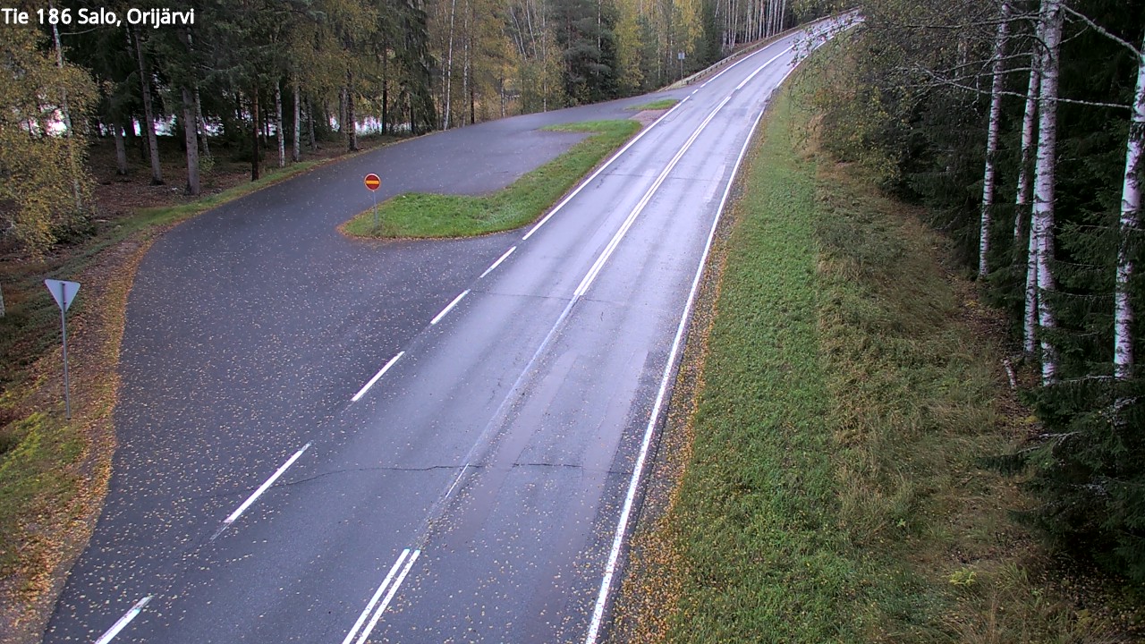 Weather Camera Image Väg 186 Salo, Orijärvi, Salo, Varsinais-Suomi