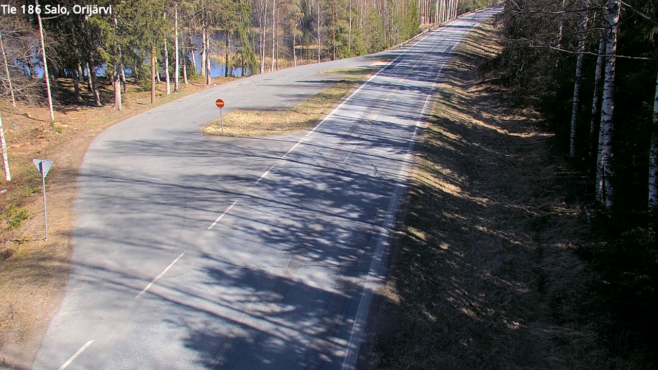 Kelikamerat Kuva Tie 186 Salo, Orijärvi, Salo, Varsinais-Suomi