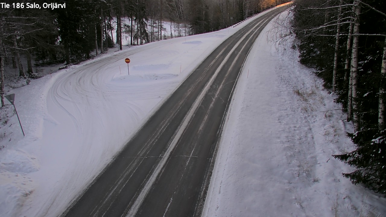 Kelikamerat Kuva Tie 186 Salo, Orijärvi, Salo, Varsinais-Suomi