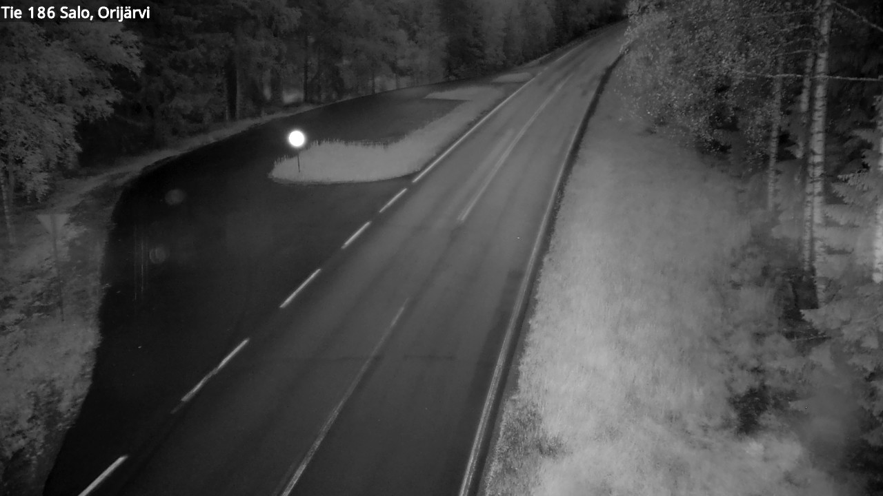 Weather Camera Image Road 186 Salo, Orijärvi, Salo, Varsinais-Suomi