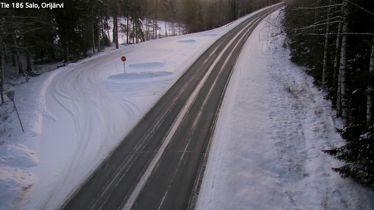 Kelikamerat Kuva Tie 186 Salo, Orijärvi, Salo, Varsinais-Suomi