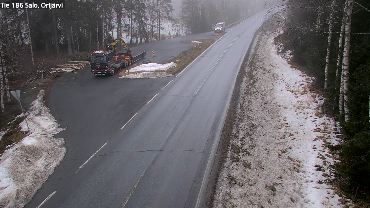 Kelikamerat Kuva Tie 186 Salo, Orijärvi, Salo, Varsinais-Suomi