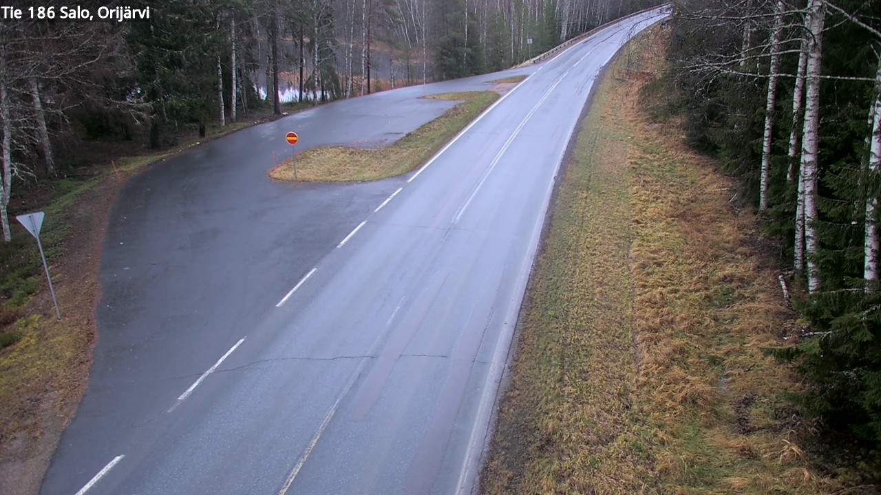 Weather Camera Image Väg 186 Salo, Orijärvi, Salo, Varsinais-Suomi