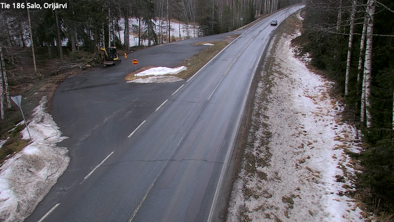 Kelikamerat Kuva Tie 186 Salo, Orijärvi, Salo, Varsinais-Suomi