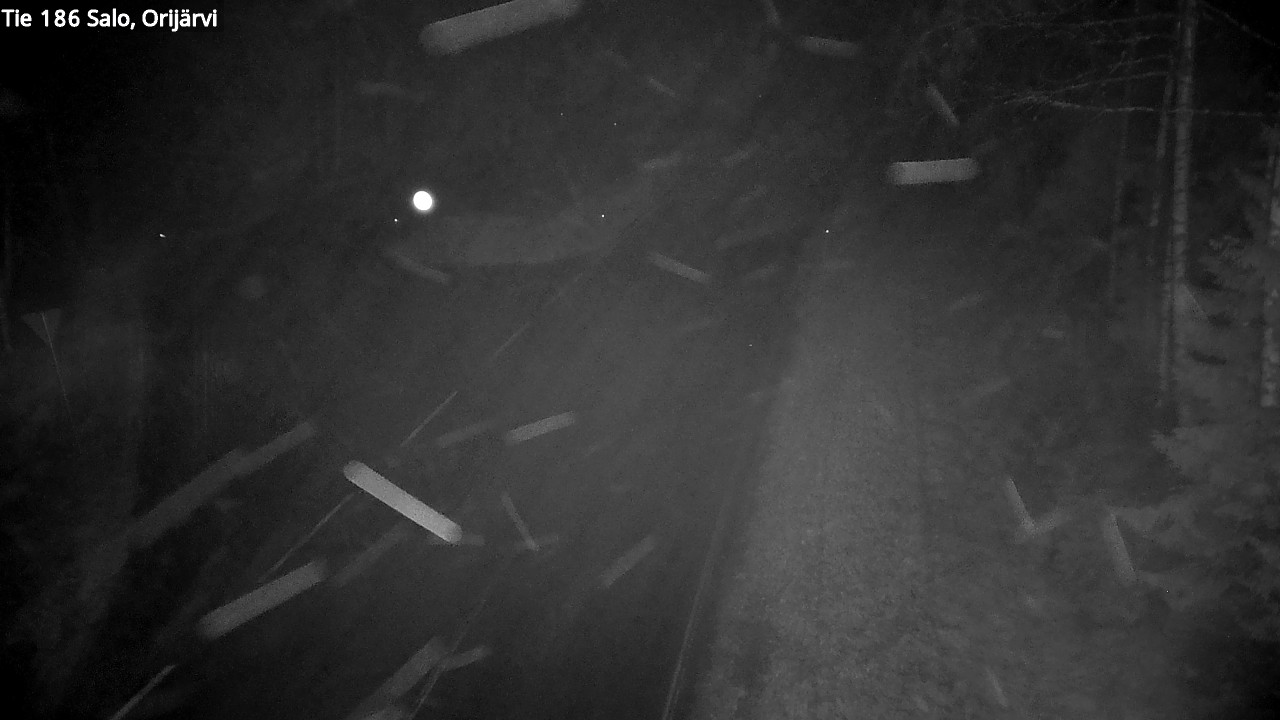 Weather Camera Image Väg 186 Salo, Orijärvi, Salo, Varsinais-Suomi