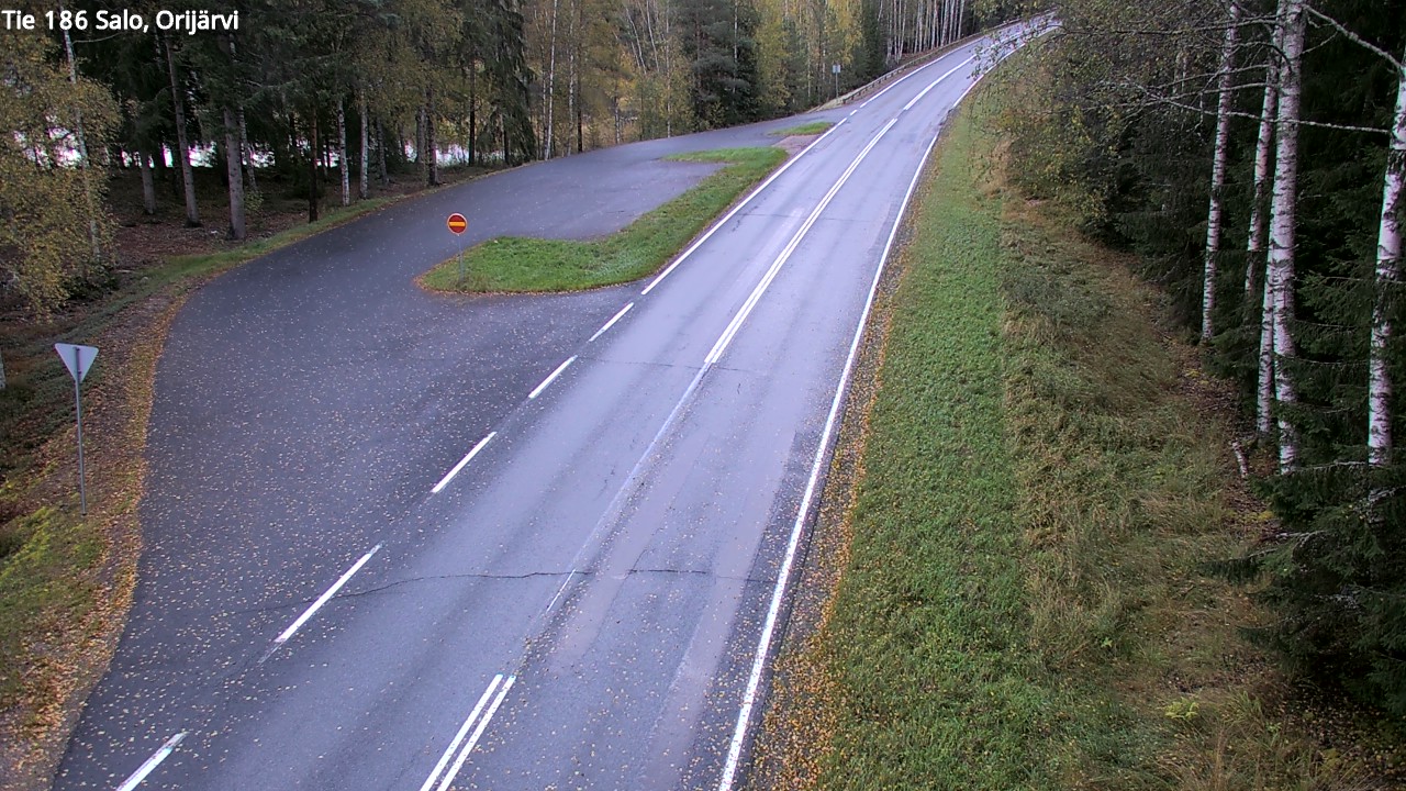 Weather Camera Image Väg 186 Salo, Orijärvi, Salo, Varsinais-Suomi