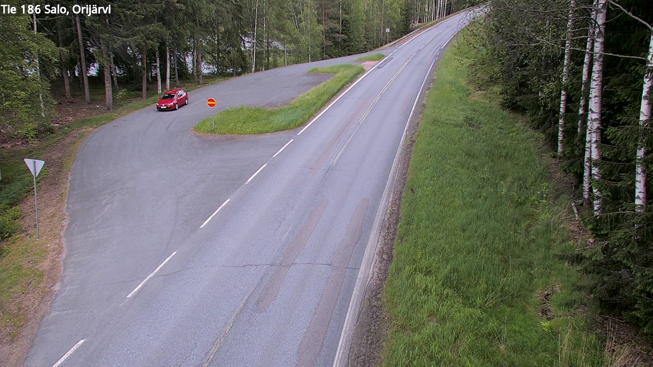 Weather Camera Image Väg 186 Salo, Orijärvi, Salo, Varsinais-Suomi