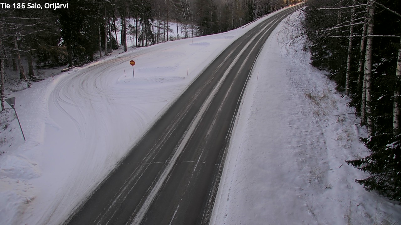 Kelikamerat Kuva Tie 186 Salo, Orijärvi, Salo, Varsinais-Suomi