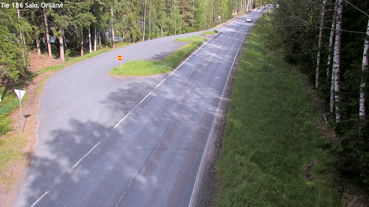 Weather Camera Image Väg 186 Salo, Orijärvi, Salo, Varsinais-Suomi