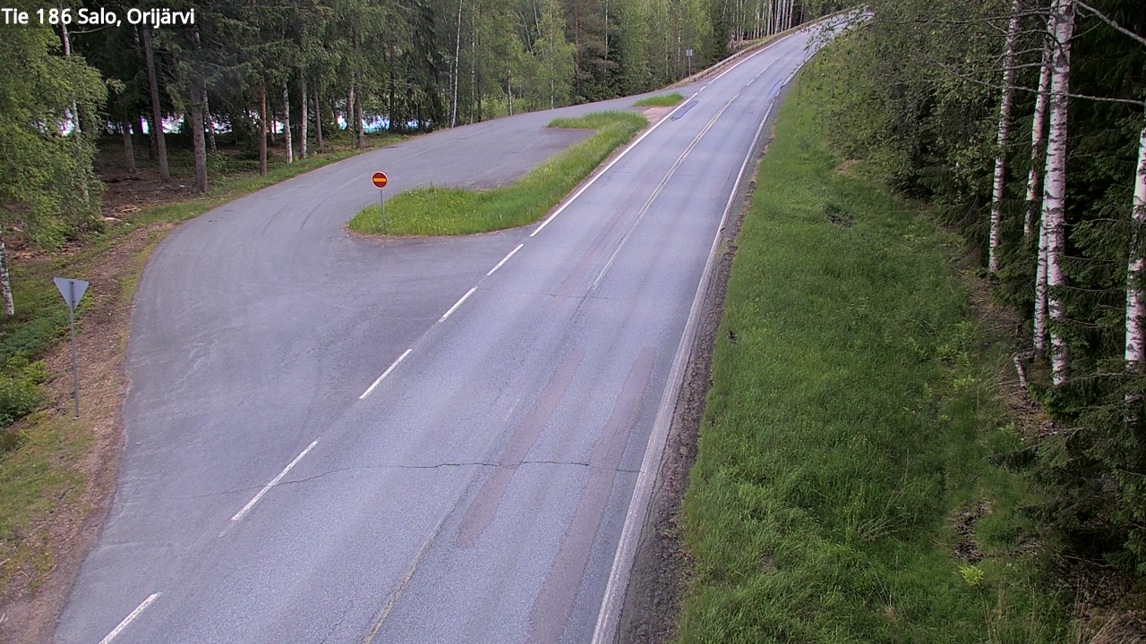 Kelikamerat Kuva Tie 186 Salo, Orijärvi, Salo, Varsinais-Suomi