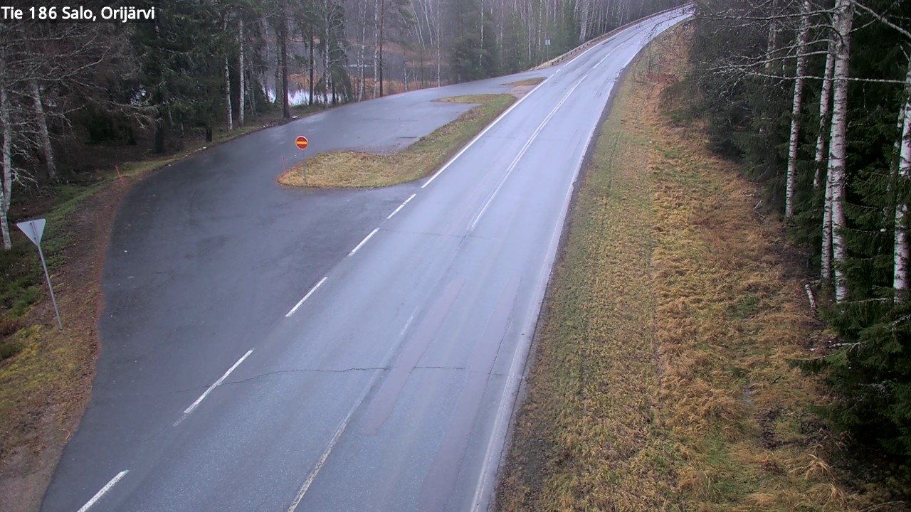 Weather Camera Image Väg 186 Salo, Orijärvi, Salo, Varsinais-Suomi