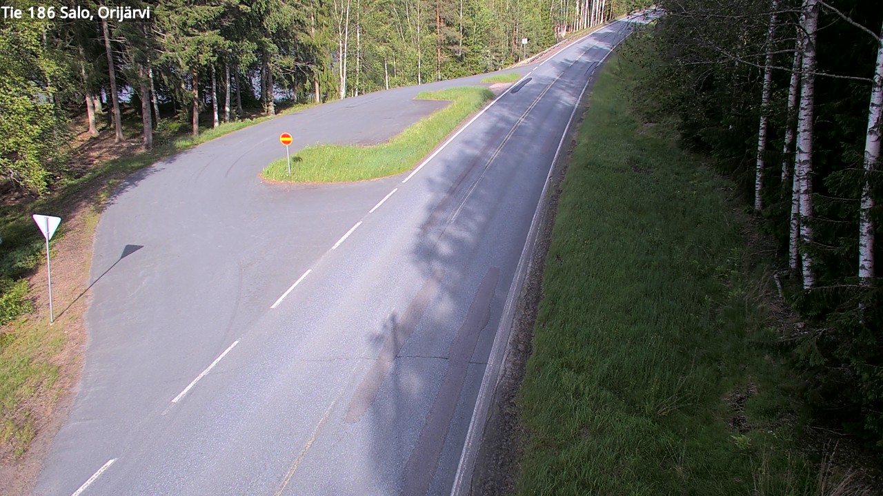 Weather Camera Image Väg 186 Salo, Orijärvi, Salo, Varsinais-Suomi
