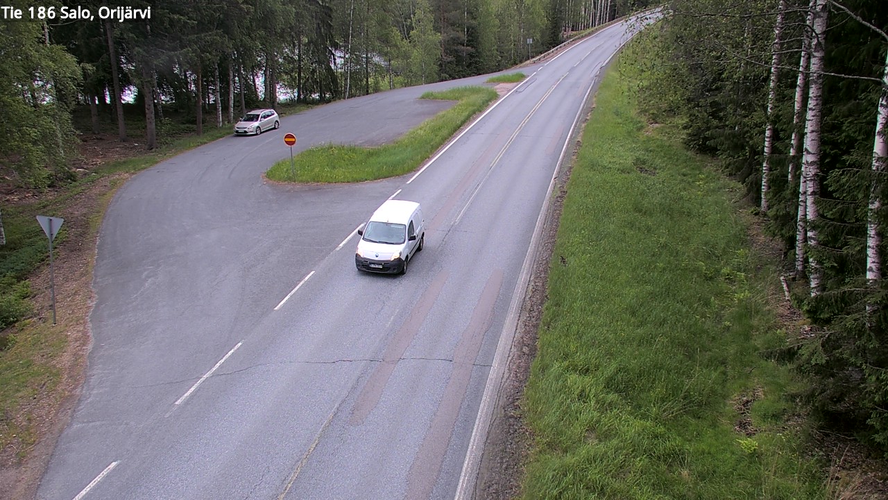 Weather Camera Image Väg 186 Salo, Orijärvi, Salo, Varsinais-Suomi
