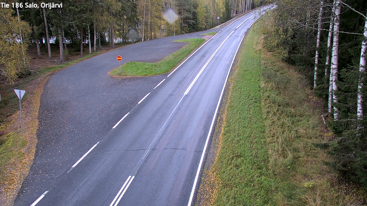 Weather Camera Image Väg 186 Salo, Orijärvi, Salo, Varsinais-Suomi