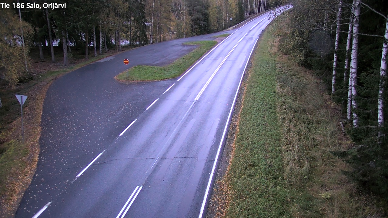 Weather Camera Image Väg 186 Salo, Orijärvi, Salo, Varsinais-Suomi