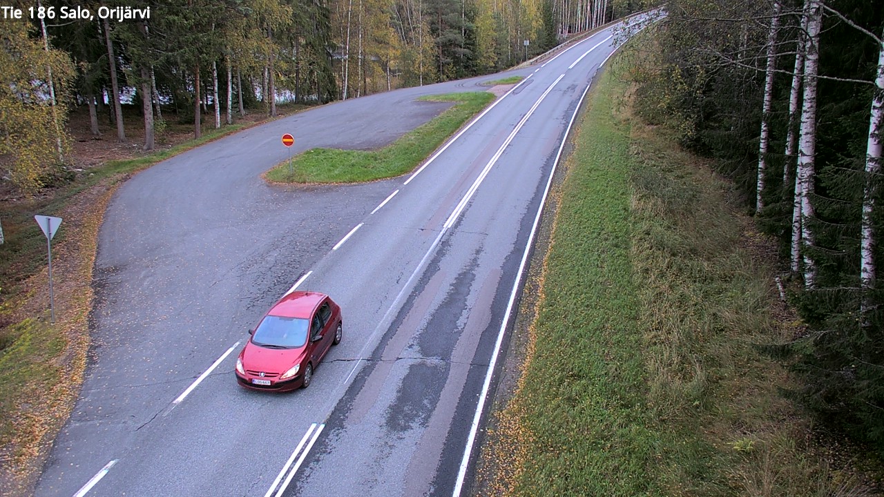Weather Camera Image Väg 186 Salo, Orijärvi, Salo, Varsinais-Suomi