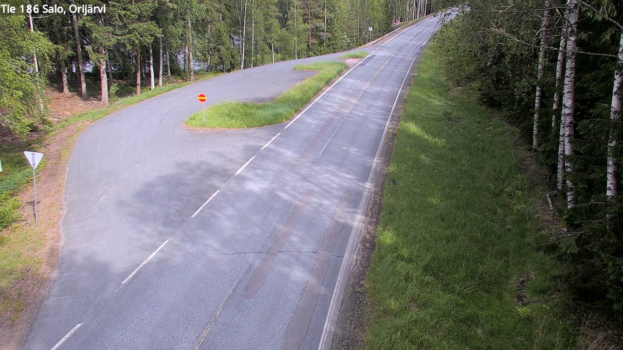 Weather Camera Image Väg 186 Salo, Orijärvi, Salo, Varsinais-Suomi