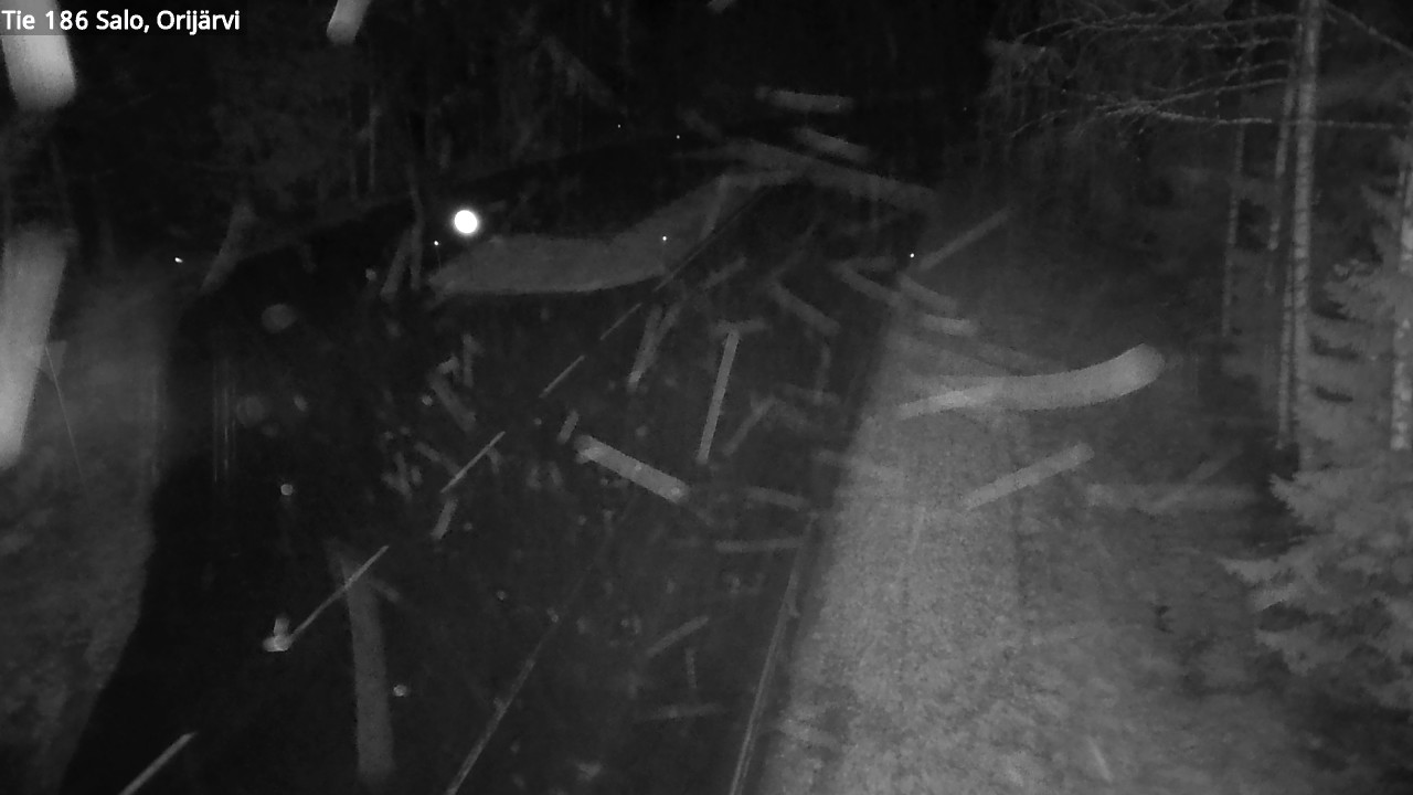 Weather Camera Image Väg 186 Salo, Orijärvi, Salo, Varsinais-Suomi
