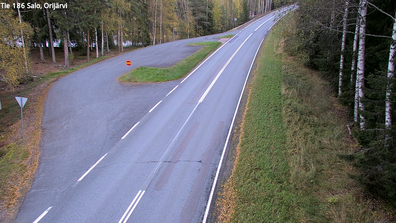 Weather Camera Image Road 186 Salo, Orijärvi, Salo, Varsinais-Suomi