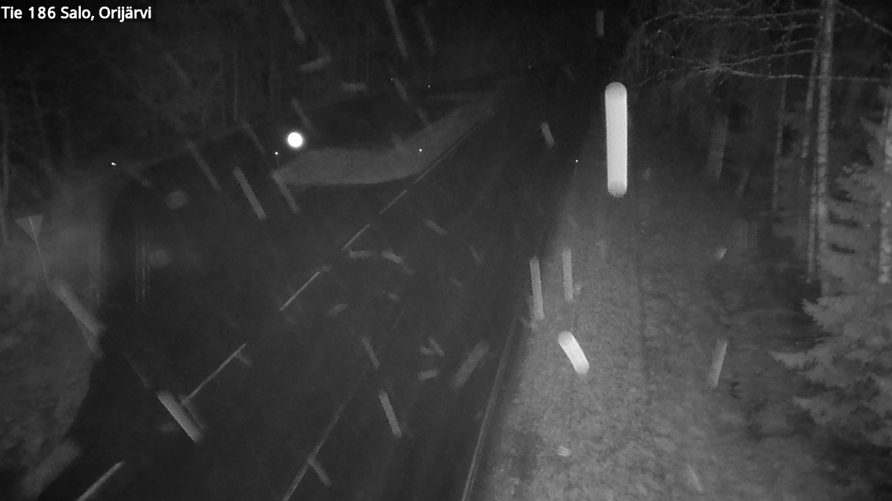 Weather Camera Image Väg 186 Salo, Orijärvi, Salo, Varsinais-Suomi