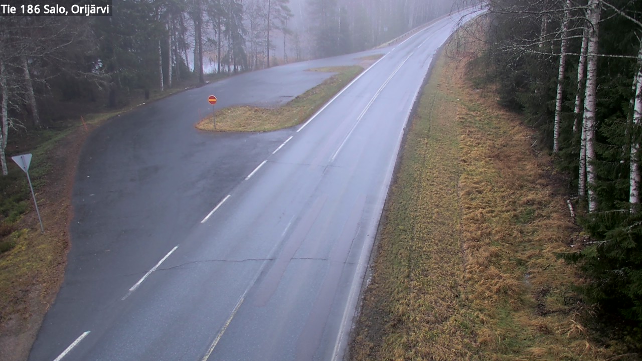 Weather Camera Image Väg 186 Salo, Orijärvi, Salo, Varsinais-Suomi