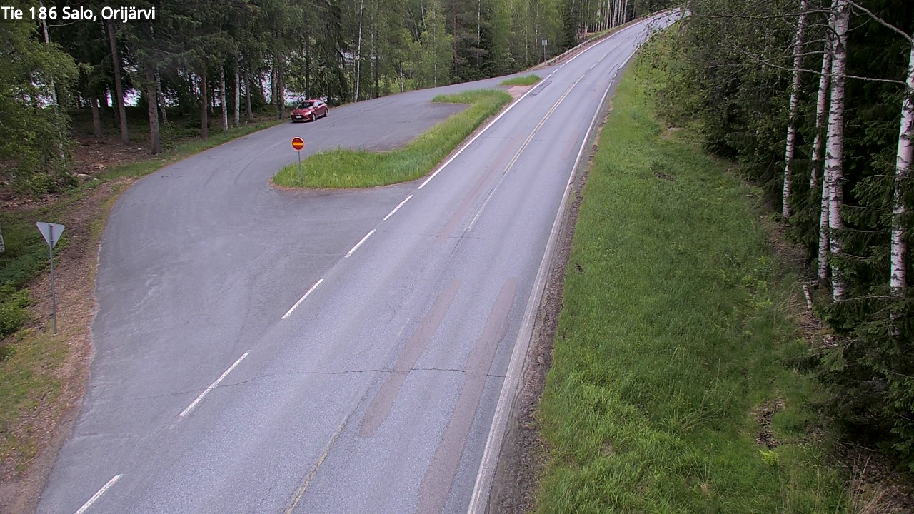 Weather Camera Image Väg 186 Salo, Orijärvi, Salo, Varsinais-Suomi