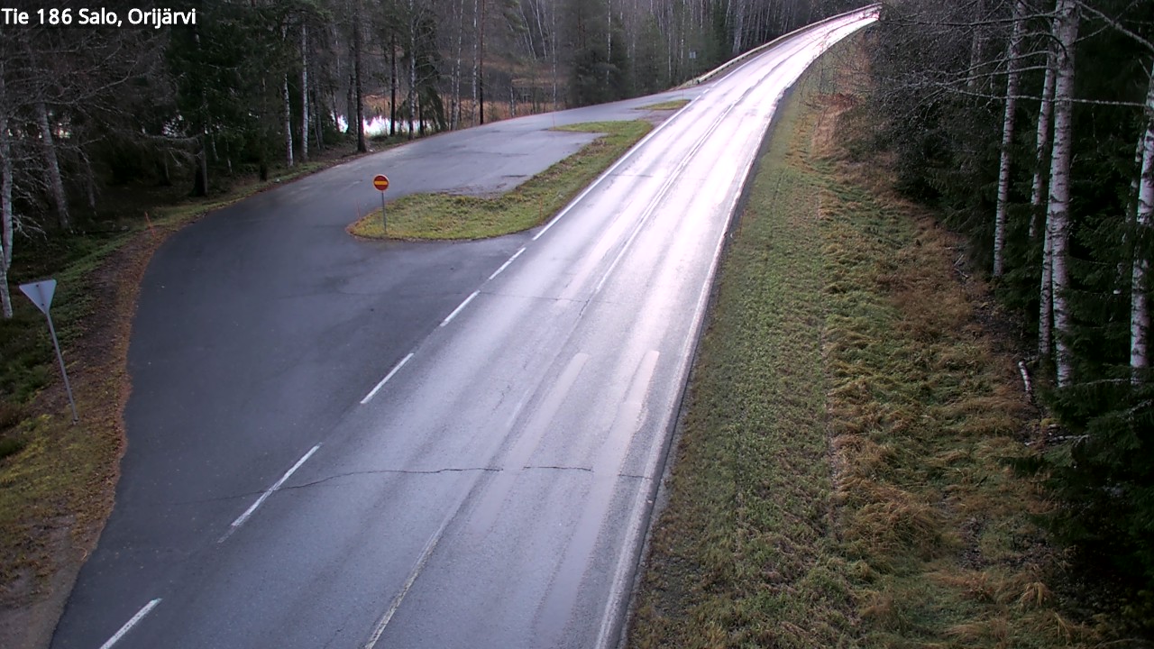 Kelikamerat Kuva Tie 186 Salo, Orijärvi, Salo, Varsinais-Suomi