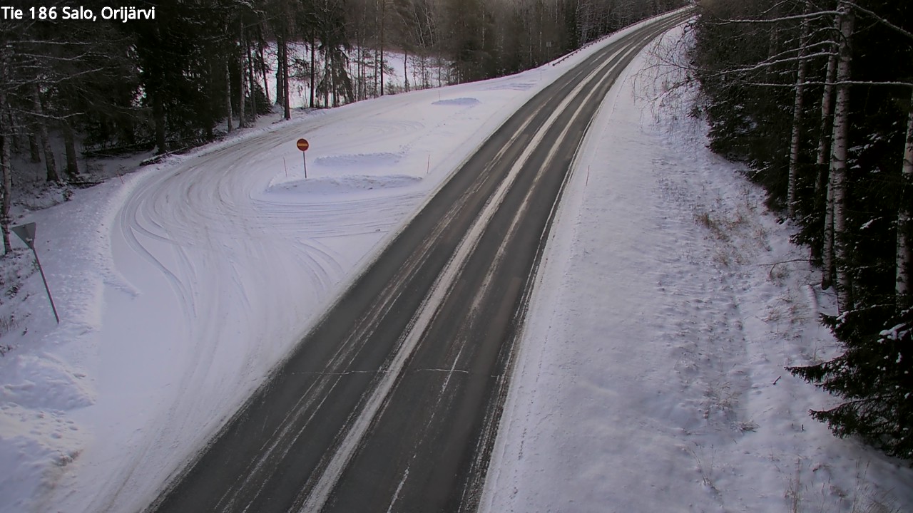 Kelikamerat Kuva Tie 186 Salo, Orijärvi, Salo, Varsinais-Suomi