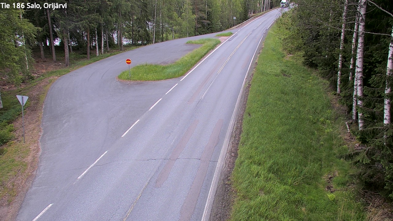Weather Camera Image Väg 186 Salo, Orijärvi, Salo, Varsinais-Suomi