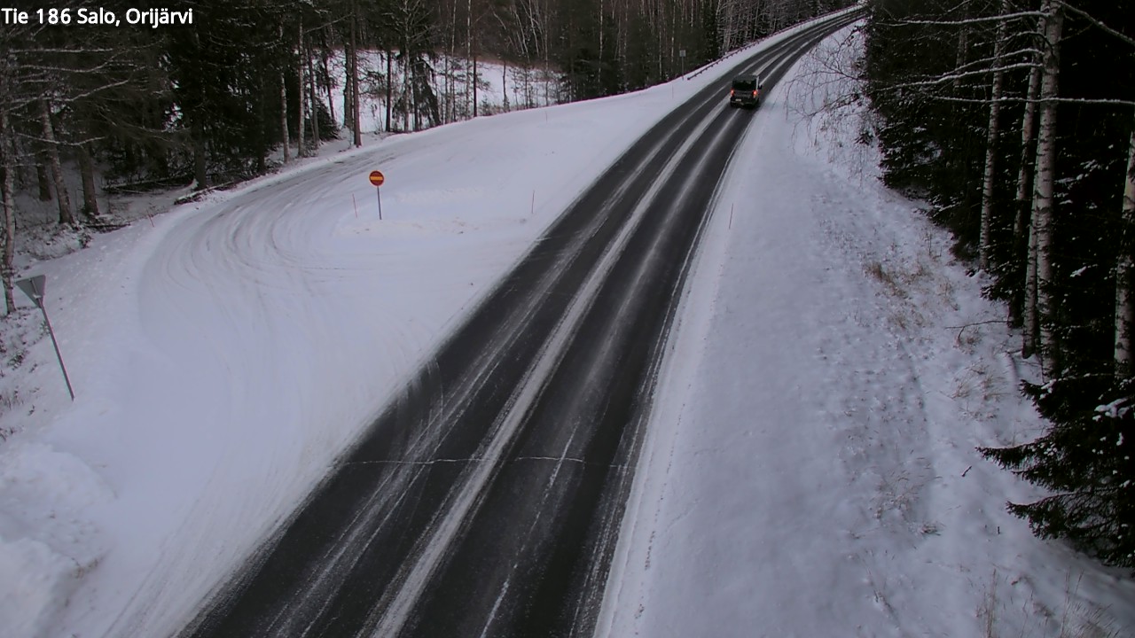 Kelikamerat Kuva Tie 186 Salo, Orijärvi, Salo, Varsinais-Suomi