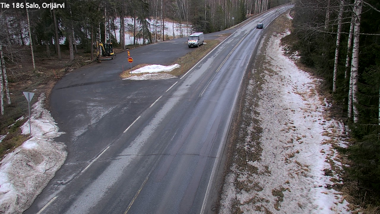Kelikamerat Kuva Tie 186 Salo, Orijärvi, Salo, Varsinais-Suomi